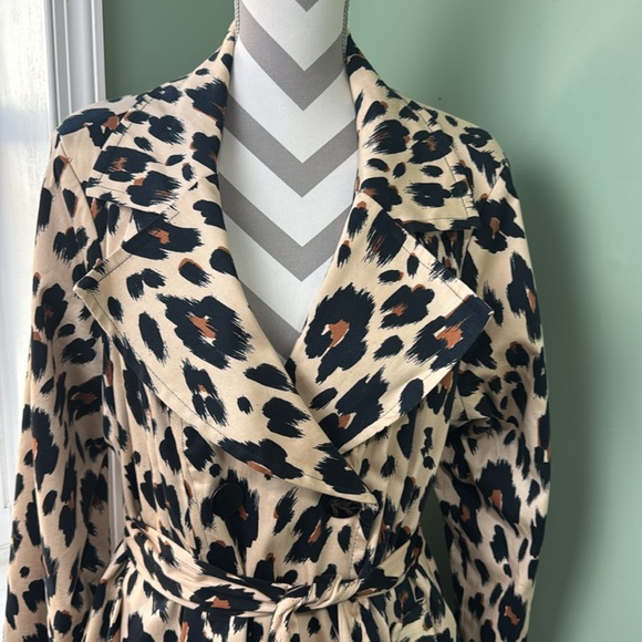 Robert Louis leopard print lightweight jacket 2X - Picture 2 of 8